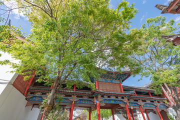 Fototapeta premium 世界遺産麗江の風景