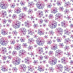 Hand drawn  doodle seamless pattern.