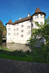 Fototapeta na wymiar Wasserschloss Glatt