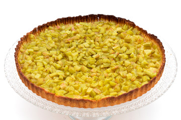 Tarte à la rhubarbe
