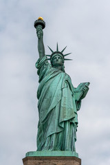 Fototapeta premium USA, New York - May 2019: Statue of Liberty, Liberty Island