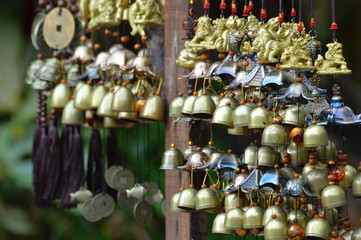 Dragon bells that are both Souvenirs and amulets.