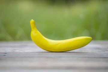 Fruits and vegetables placed on a wooden board