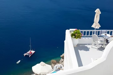 Foto op Canvas Oia View, Santorini © IndustryAndTravel