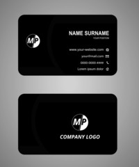 Business cover annual report modern template flat design flyer
