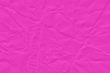 Fototapeta premium crumpled pink paper background close up