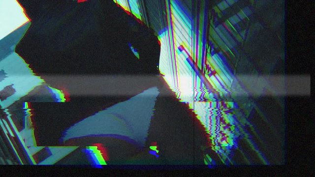 The combination of video with seven models of girls with the effects of glitches, noise and VHS. TV crashes and very cool girls are replaced frame by frame. A mix of modern and vintage style.
