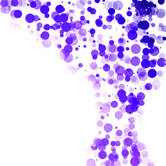 Bubbles Circle Dots Unique Purple Bright Vector Background