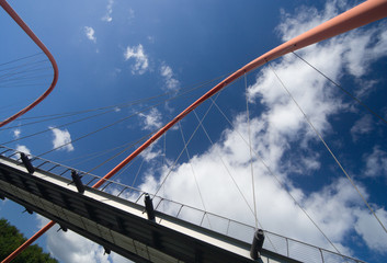 Beautiful Suspension Bridge