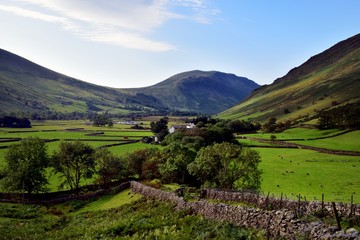 Wasdale from the begining of the ascent to Kirk Fell