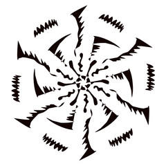 Obraz premium abstract background with leaves