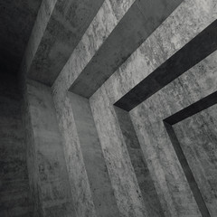 Abstract empty dark concrete background