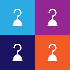 Hook icon. Element of ghost elements illustration. Thin line illustration for website design and development, app development. Premium icon