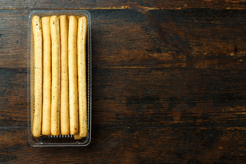 bread grissini place for text