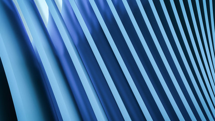Obraz premium Abstract Blue Polygon wave pattern background