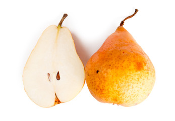 Pear isolated