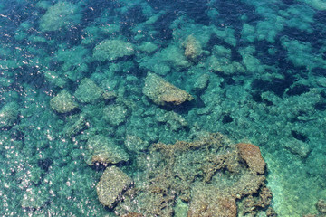 Paysage de Corse / Bonifacio / France