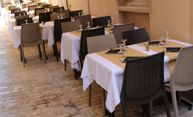 tables de restaurant