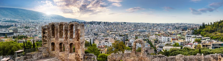 Poster athens vue from the acropolis © Mathias Weil