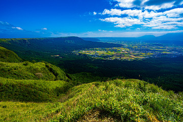 road in the mountains, Aso, Kumamoto