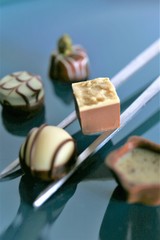 essen, teller, schokolade