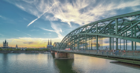Hohenzollernbr&uuml;cke K&ouml;ln