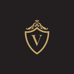 letter initial logo design vector template