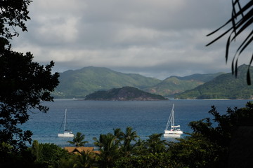 The beautiful islands of the Seychelles