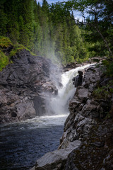 Obraz premium Norwegian waterfall