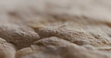 Extreme closeup of ciabatta bread