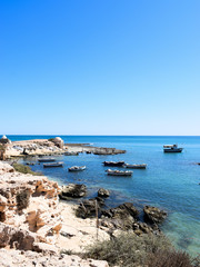 Fototapeta na wymiar bay in the mediterranean