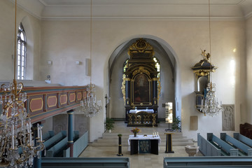 Altarraum der Pfarrkirche, Pappenheim