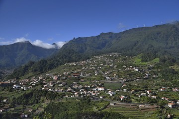 sao vicente, a small and beautiful village of historical importance, on the island of madeira