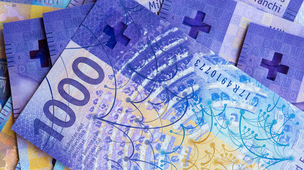 1000 swiss francs background