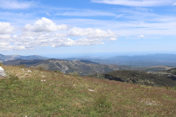 En haut du mont Lachens