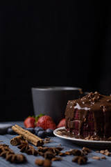 chocolate and cake
