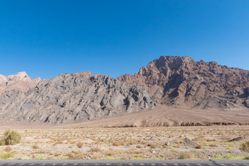 Landscape  on the road from Yazd to Shiraz - Iran