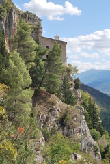L'eremo di Sant'Onofrio presso Sulmona, Abruzzo, Italia