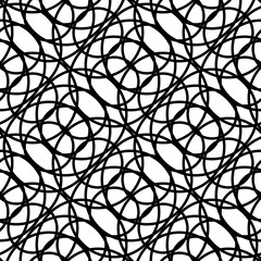 Design seamless monochrome grid pattern