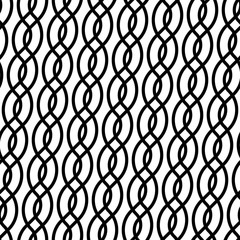 Fototapeta premium Design seamless monochrome grid pattern