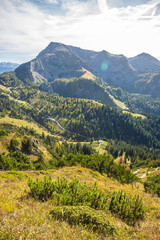 Fototapeta premium Bayrische Alpen