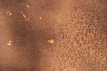 Old rusty aged grunge metal surface texture background