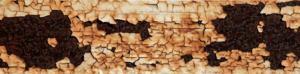 Old rusty aged white grunge metal surface texture background