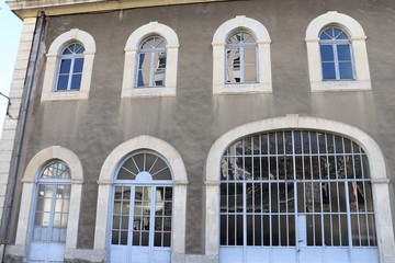 Ancienne usine des eaux dans la commune de Caluire et Cuire - Département du Rhône - France