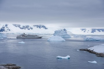 croisière dans les glaces