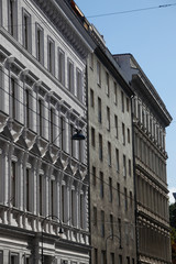 Classic architecture in the downtown of Vienna