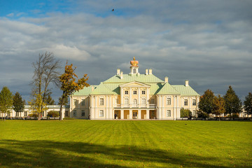 Fototapeta na wymiar Menshikov Palace ( Grand Palace ), Lomonosov (Oranienbaum), Saint Petersburg, Russia