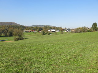 Obraz premium landscape in Slovenia in autumn