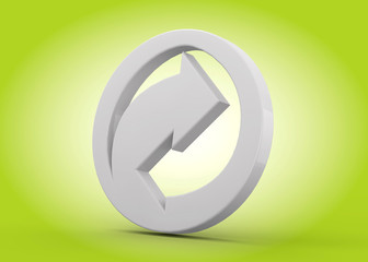 The Recycle Icon - 3D