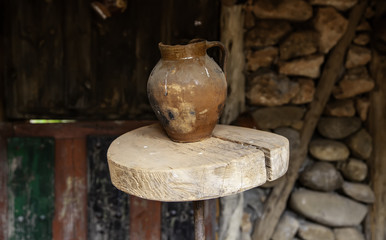 Old clay objects